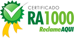 Certificado RA1000 Reclame Aqui